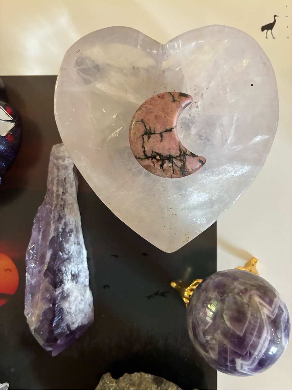 🔮 13 Piece Healing Crystal Gift Box - Amethyst Point and Sphere 🎁 - Picture 8 of 16